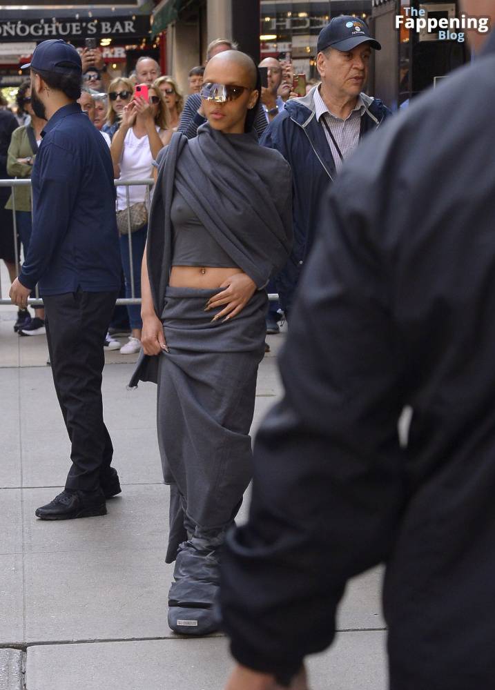 FKA Twigs is Spotted Braless as She Exits GMA3 in New York City (30 Photos) - #25