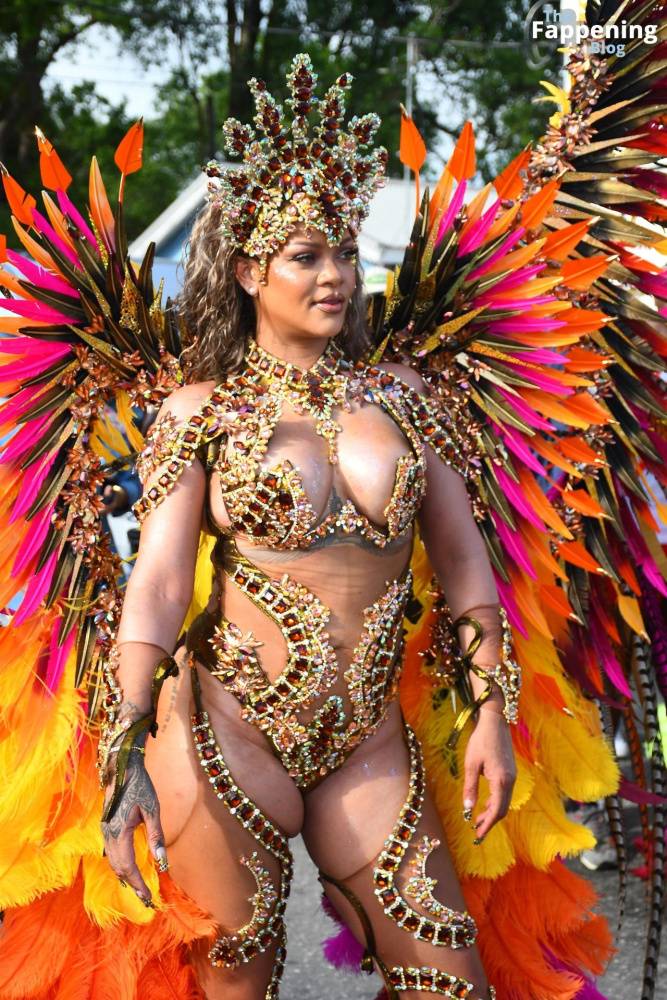 Rihanna Displays Her Curves at the Carnival Festival in Barbados (152 Photos) - #29