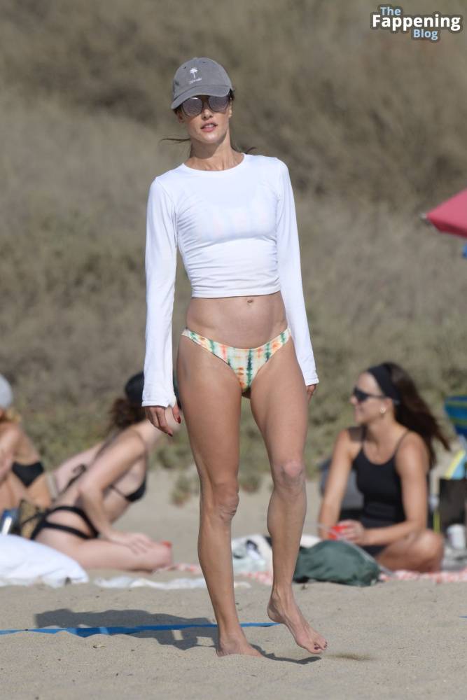 Alessandra Ambrosio Turns Up the Heat Playing Beach Volleyball in Santa Monica (72 Photos) - #1