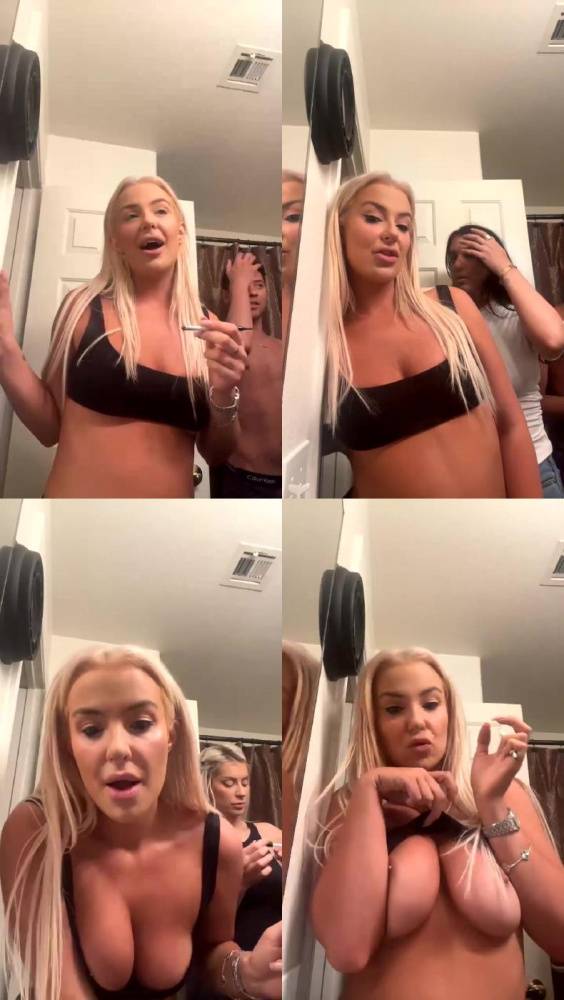 Tana Mongeau Tits Flash Livestream OnlyFans Video Leaked - #1