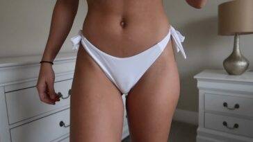 Christina Khalil Thong Bikini Try-On Patreon photo Leaked - #main