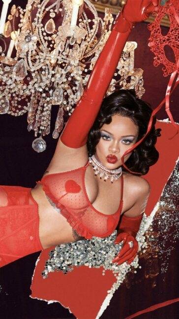 Rihanna See Through Lingerie Photoshoot Set Leaked - #main
