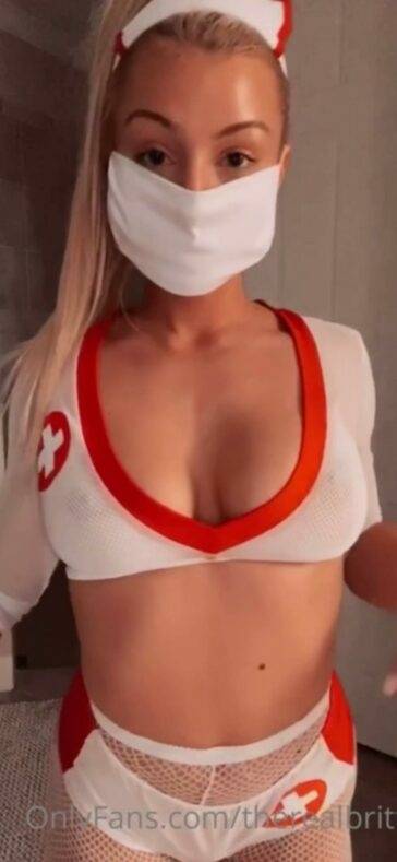 Therealbrittfit Naughty Nurse Onlyfans photo - #main