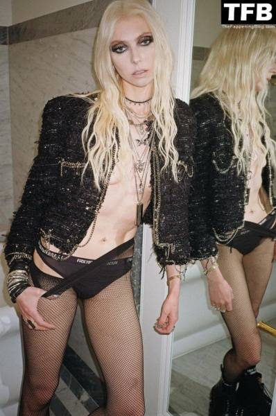 Taylor Momsen Nude & Sexy 13 R13 Lingerie Campaign on dailyfans.net