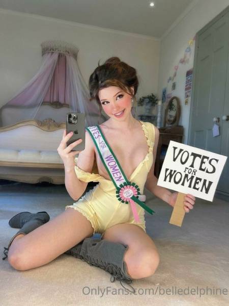 Belle Delphine Votes For Women Onlyfans Set Leaked on dailyfans.net