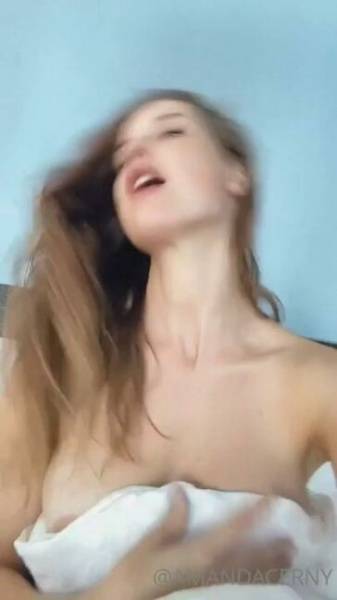 Amanda Cerny Bed Nipple Slip Onlyfans photo Leaked
