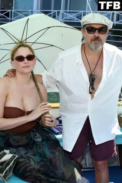 Haley Bennett & Joe Wright Attend the Ischia Global Fest on dailyfans.net