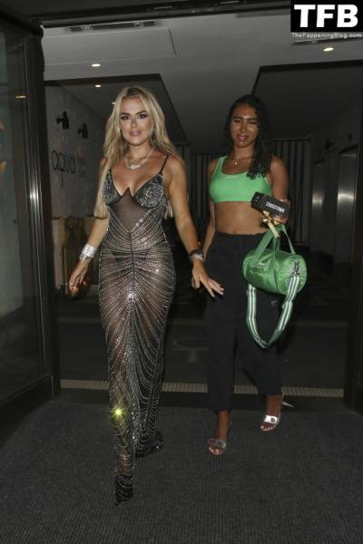 Tallia Storm Looks Hot in a See-Through Dress After the TOWIE Season Launch Party on dailyfans.net
