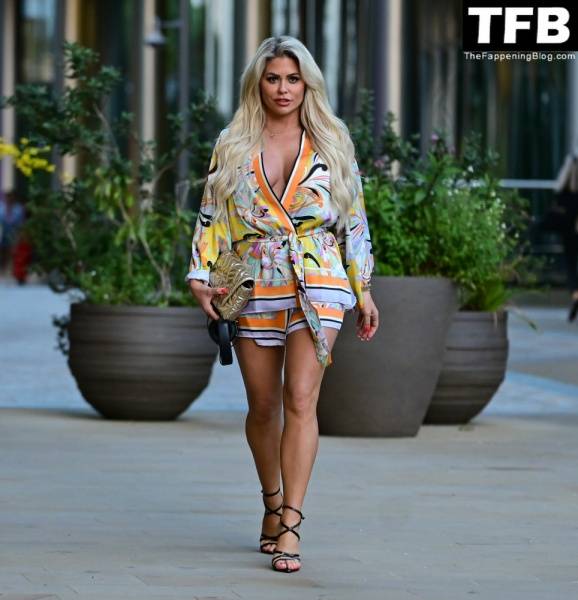 Bianca Gascoigne Puts on a Leggy Display as She Heads to Pergola in Paddington For Her DJ Gig on dailyfans.net