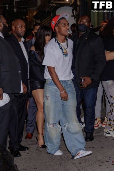 Rihanna & ASAP Rocky Have a Wild Night Out For the Launch in New York - New York - city New York on dailyfans.net