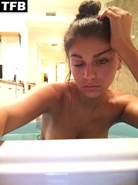 Andrea Russett Topless & Sexy Collection on dailyfans.net