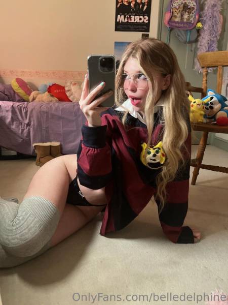 Belle Delphine Thong Ass Sonichu Selfie Onlyfans Set Leaked on dailyfans.net