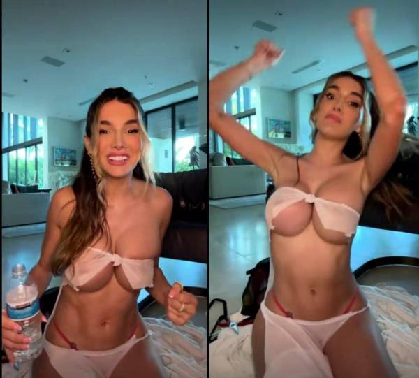 Lyna Perez Nude See-Through Nipple Slip OnlyFans Video Leaked on dailyfans.net