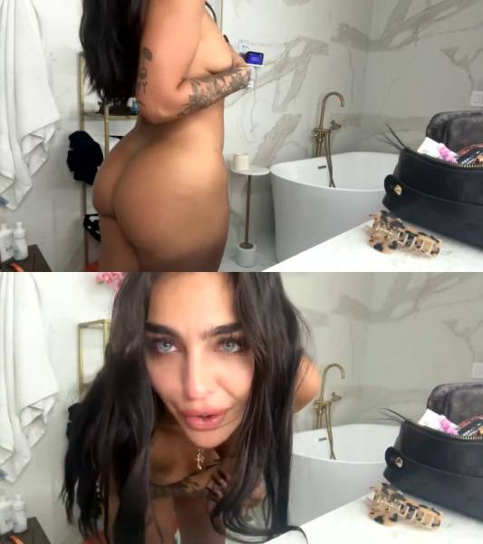 Emily Rinaudo Nude Bathroom Livestream OnlyFans Video Leaked on dailyfans.net