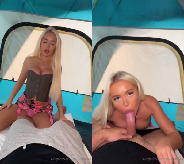 Belle Olivia Nude POV Tent Blowjob OnlyFans Video Leaked on dailyfans.net