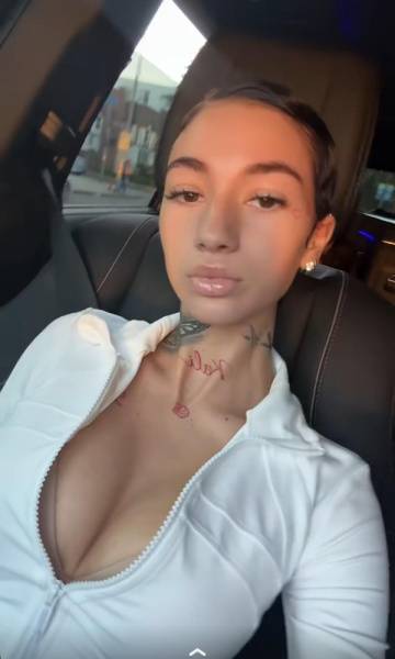 Bhad Bhabie Sexy Cleavage Tight Outfit Onlyfans Set Leaked on dailyfans.net