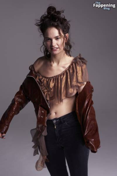Lily James Nude & Sexy – Glamour Magazine (45 Outtake Photos) on dailyfans.net