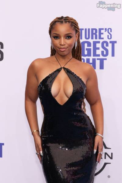 Chloe Bailey Shows Off Her Big Boobs at the BET Awards 2024 (49 Photos) on dailyfans.net