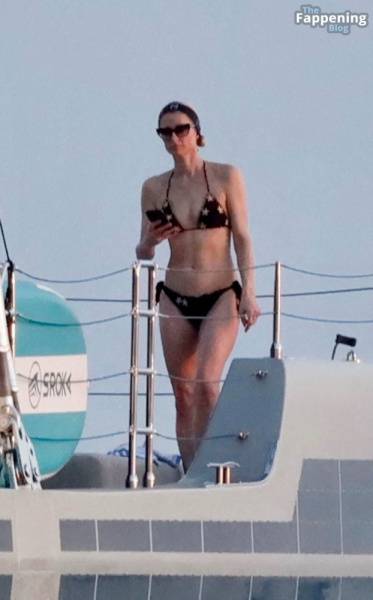 Paris Hilton Enjoys a Summer Break on a Luxury Yacht in Saint Tropez (53 Photos) on dailyfans.net