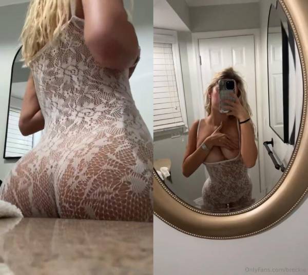 Breckie Hill Nude Lace Bodysuit OnlyFans Video Leaked on dailyfans.net